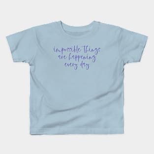 Cinderella impossible things broadway Kids T-Shirt